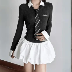 Jurken & Jumpsuits Dames*AMETHYST - Stijlvolle Zomerjurk voor Dames Zwart