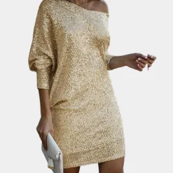 Jurken & Jumpsuits Dames*Anastasie - Elegante off shoulder zomerjurk voor dames