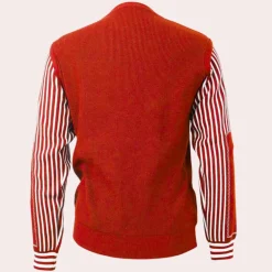 Truien & Vesten Heren*ANDERS - Lichte Zomerse Casual Trui voor Heren Rood