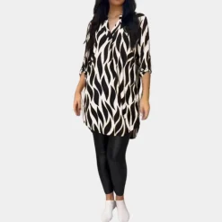 Jurken & Jumpsuits Dames*Andi - Comfortabele casual damesjurk voor de zomer