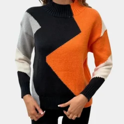 Truien & Vesten Dames*ANDREA - Comfortabele Zomerse Trui voor Dames Gemengde kleur