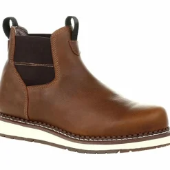 Schoenen Heren*ANDREW - Heren chelsea wedge boots voor de zomer