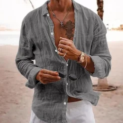 Shirts Heren*Andy - Veelzijdig zomers overhemd voor mannen