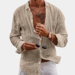 Shirts Heren*Andy - Veelzijdig zomers overhemd voor mannen