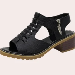 Damesschoenen*Anelo - Modieuze gevlochten zomersandalen voor dames - Perfect voor Lente en Zomer