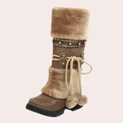 Damesschoenen*Angelia - Warme Sneeuwlaarzen voor Dames met Stijl