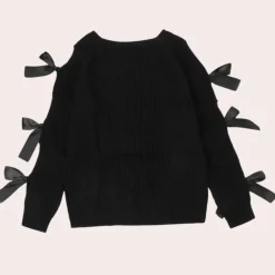 Truien & Vesten Dames*ANNA - Veelzijdige Zomerse Trui voor Dames Zwart