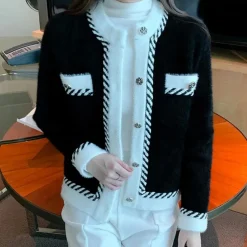 Truien & Vesten Dames*ANNABEL - Luchtige Zomertrui voor Dames Zwart