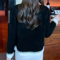 Truien & Vesten Dames*ANNABEL - Luchtige Zomertrui voor Dames Zwart