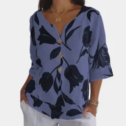 Truien & Vesten Dames*Annabelle - Chique Sereniteit Zomerse Dames Top