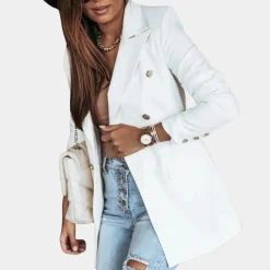 Blazers & Blouses Dames*Antonella - Eenvoudige damesblazer voor de zomer