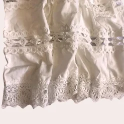 Jurken & Jumpsuits Dames*Antonina - Glamoureuze lange kanten zomerjurk met elegante flair