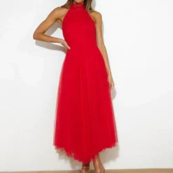 Jurken & Jumpsuits Dames*Aria - Elegante en comfortabele lange damesjurk voor de zomer