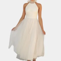 Jurken & Jumpsuits Dames*Aria - Elegante en comfortabele lange damesjurk voor de zomer