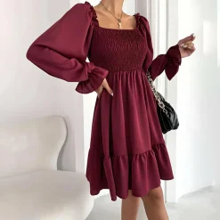 Jurken & Jumpsuits Dames*ARIA - Stijlvolle zomerjurk met ruches