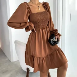 Jurken & Jumpsuits Dames*ARIA - Stijlvolle zomerjurk met ruches