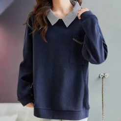 Truien & Vesten Dames*Ariadne - Luxe Damestrui voor de Zomer Blauw