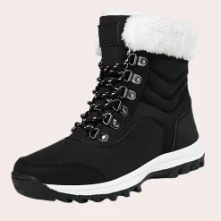 Damesschoenen*Arina - Stijlvolle Damessneeuwlaarzen met Grip