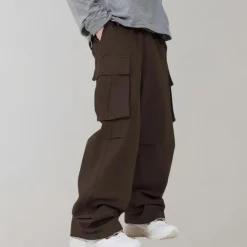 Broeken Heren*Asger - Cargo herenbroek met rechte pijpen voor de zomer