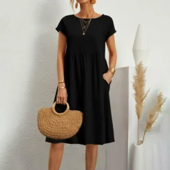 Jurken & Jumpsuits Dames*ASTRID - Elegante zomerjurk voor zonnige dagen