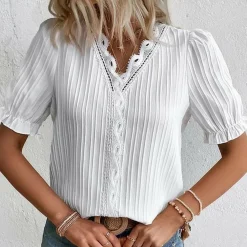 Blazers & Blouses Dames*ASTRID - Modieuze zomerblouse voor zonnige dagen