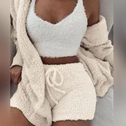 Sets Dames*ASTRID - Zachte en gezellige 3-delige zomer set