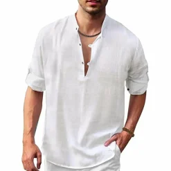 Shirts Heren*ATREUS - Stijlvol zomer overhemd voor mannen