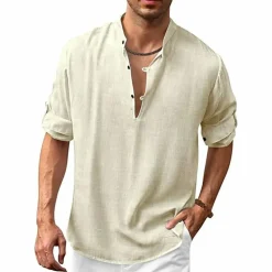 Shirts Heren*ATREUS - Stijlvol zomer overhemd voor mannen