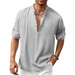 Shirts Heren*ATREUS - Stijlvol zomer overhemd voor mannen