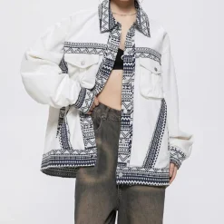 Jassen Dames*Attila - Stijlvolle en Gezellige Zomerjas voor dames Wit