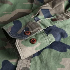Shirts Heren*AUBERT - Heren camouflage zomer overhemden