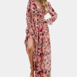 Jurken & Jumpsuits Dames*Aubrey - Lange damesjurk voor de zomer