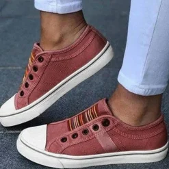 Damesschoenen*AUDREY - Casual slip-on sneakers voor de zomer