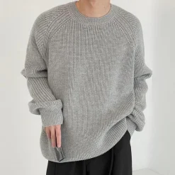 Truien & Vesten Heren*Audrick - Veelzijdige Lente/Zomer Lange Mouwen Gebreide Trui voor Mannen