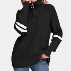 Truien & Vesten Dames*AURORE - Luchtige Zomertrui voor Dames Zwart