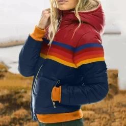 Jassen Dames*AVA - Knus jack met capuchon voor dames