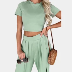 Sets Dames*Avena - Comfortabele zomerse tweedelige damesset