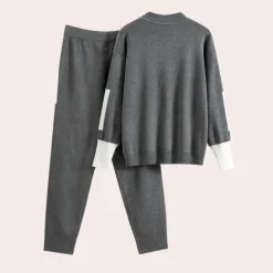 Sets Dames*Avianna - Stijlvolle Gebreide Damestrui voor Lente en Zomer