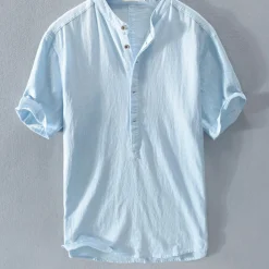 Shirts Heren*Axel - Elegant Zomer Overhemd voor Heren