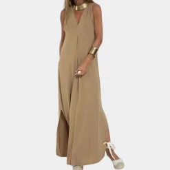 Jurken & Jumpsuits Dames*Ayania - Zomerse klassieke lange jurk voor dames