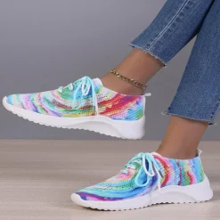 Damesschoenen*AZARIAH - Kleurrijke zomerse damesschoenen