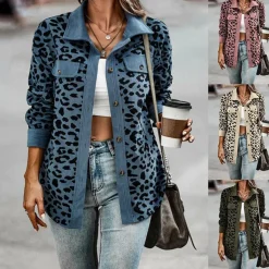 Blazers & Blouses Dames*BAILEE - Trendy luipaardprint zomerjas