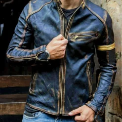 Jassen Heren*Baltasar - Stijlvolle zomerjas met rits voor heren