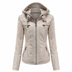 Leren Jassen Dames|Jassen Dames*BARBARA - Leren zomerjas voor dames