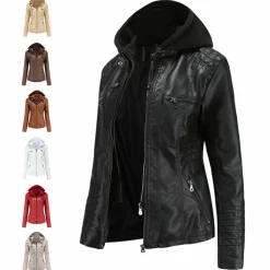 Leren Jassen Dames|Jassen Dames*BARBARA - Leren zomerjas voor dames