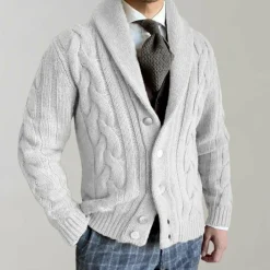 Truien & Vesten Heren*Bart - Herenvest met revers voor de zomer