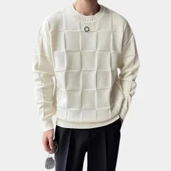 Truien & Vesten Heren*Bayless - Casual gebreide lichte zomer heren trui