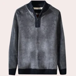 Truien & Vesten Heren*Bearach - Retro gestreepte herensweater voor de zomer