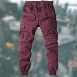 Broeken Heren*BEAU - Stijlvolle zomerse cargo broek