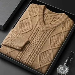 Truien & Vesten Heren*BENJAMIN - Luchtige gebreide trui voor mannen, perfect voor de lente en zomer